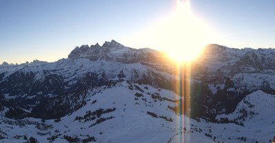 Les Crosets lundi 24 janvier 2022