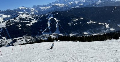 Les Gets dimanche 23 janvier 2022