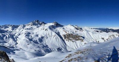 Courchevel lundi 17 janvier 2022