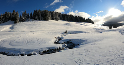 plateau des glieres vendredi 7 janvier 2022