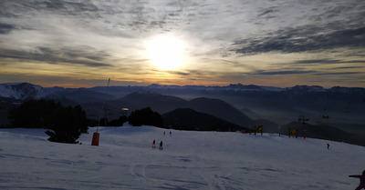 Chamrousse lundi 3 janvier 2022