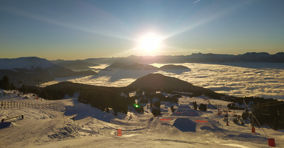 Chamrousse lundi 20 décembre 2021