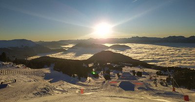 Chamrousse lundi 20 d&eacute;cembre 2021