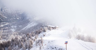 Puy Saint Vincent lundi 6 d&eacute;cembre 2021