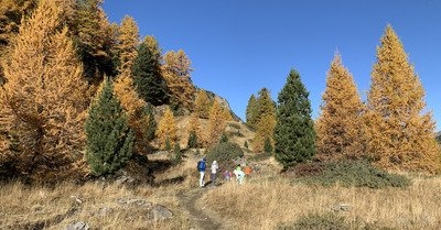 Ceillac en Queyras dimanche 24 octobre 2021
