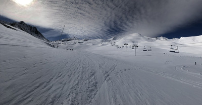 Val Thorens samedi 8 mai 2021