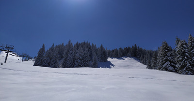 Le Collet d'Allevard mardi 13 avril 2021