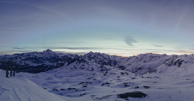 Val d'Isère vendredi 9 avril 2021