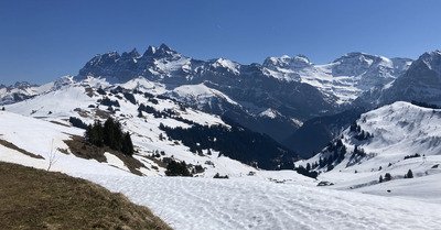 Les Crosets lundi 5 avril 2021