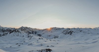 Val d'Is&egrave;re jeudi 25 mars 2021