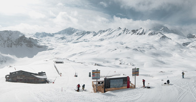 Val d'Isère mardi 9 mars 2021