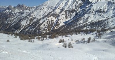 Val d'Allos lundi 1 mars 2021