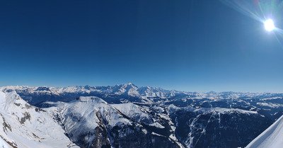 La Clusaz dimanche 21 f&eacute;vrier 2021