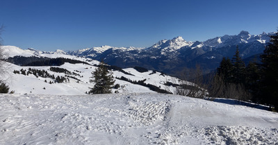 Morgins mardi 9 février 2021