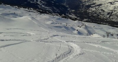Les Arcs lundi 8 f&eacute;vrier 2021
