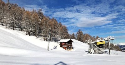 Les Karellis lundi 8 f&eacute;vrier 2021