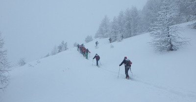 Val d'Allos dimanche 7 f&eacute;vrier 2021