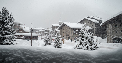 Val d'Isère lundi 1 février 2021