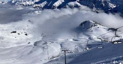 Champéry dimanche 31 janvier 2021