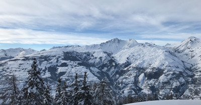 Les Arcs lundi 18 janvier 2021