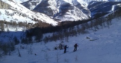 Val d'Allos lundi 18 janvier 2021