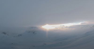 Val d'Isère mercredi 6 janvier 2021