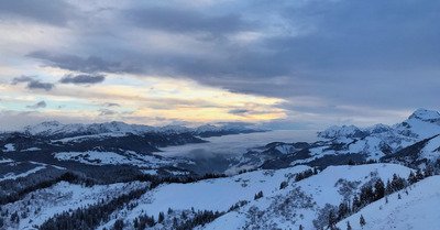 La Giettaz en Aravis mardi 5 janvier 2021