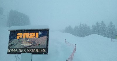Val d'Allos vendredi 1 janvier 2021