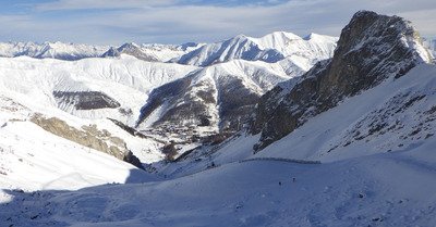 Val d'Allos lundi 21 d&eacute;cembre 2020