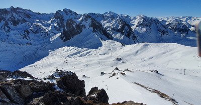 Grand Tourmalet (Bar&egrave;ges - La Mongie) vendredi 18 d&eacute;cembre 2020