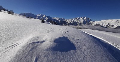 Auris-en-Oisans lundi 14 d&eacute;cembre 2020