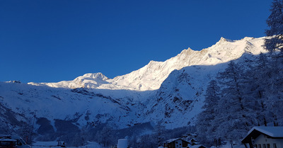 Saas Fee jeudi 10 décembre 2020