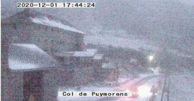 Port&eacute;-Puymorens mardi 1 d&eacute;cembre 2020