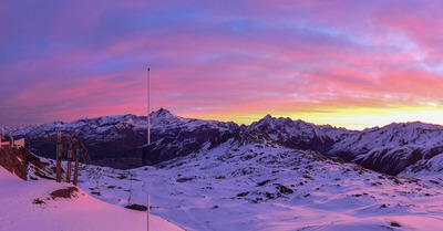 Val d'Isère mardi 20 octobre 2020