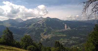 Courchevel mardi 14 juillet 2020