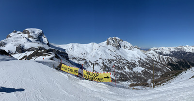 Val d'Allos samedi 14 mars 2020