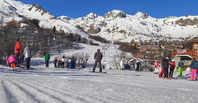 Saint Sorlin d'Arves lundi 24 f&eacute;vrier 2020