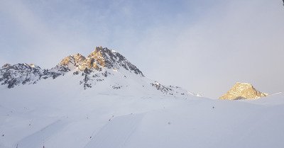 Tignes lundi 17 f&eacute;vrier 2020