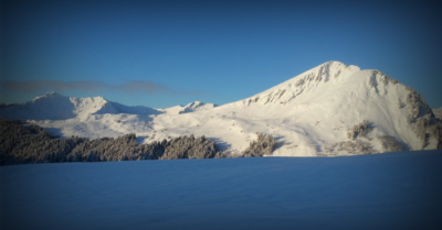 la côte  d'arbroz , col  de  l'encrenaz   dimanche 19 janvier 2020