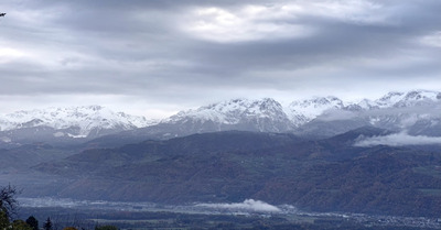 Limite pluie neige encore haute…