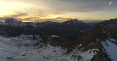 Val d'Isère jeudi 17 octobre 2019