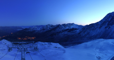 Val Thorens jeudi 3 octobre 2019