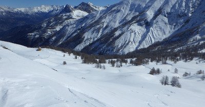 Val d'Allos lundi 8 avril 2019
