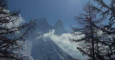 Chamonix lundi 25 mars 2019