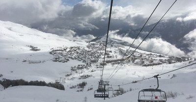 La Toussuire lundi 18 mars 2019