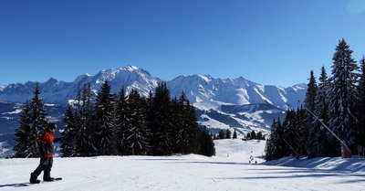 Combloux mardi 22 janvier 2019