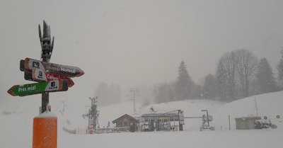 Metabief - Mont D'or mercredi 9 janvier 2019