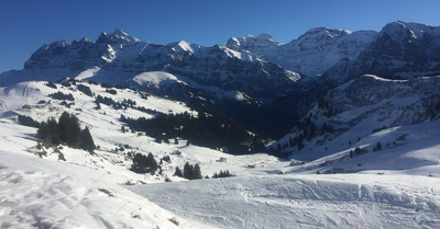 Champéry mardi 1 janvier 2019