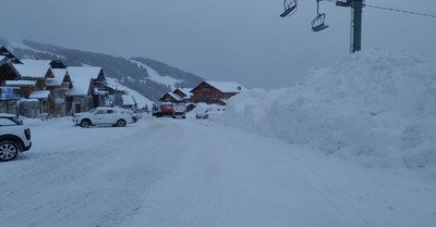 Les Saisies lundi 10 d&eacute;cembre 2018