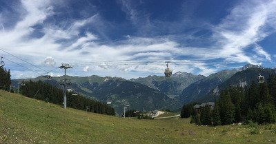 Courchevel lundi 13 ao&ucirc;t 2018
